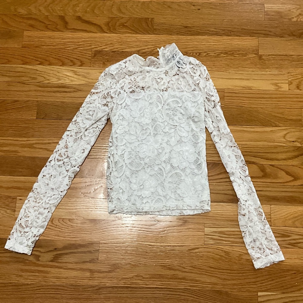 White Lace Top